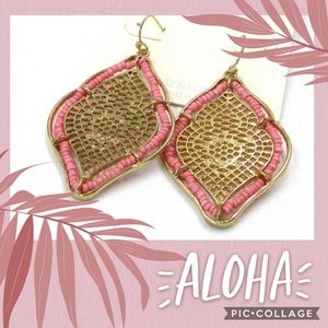 ✔️New Fashion Unique Hollow Gemstone Earrings